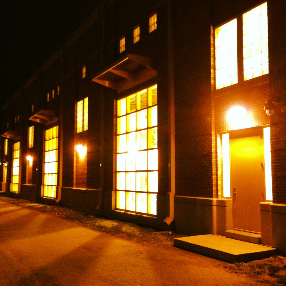 Late at Night the Lights Are On